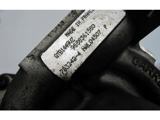 Turbodmychadlo Турбина 9688361580, 7832484 Peugeot 3008 I