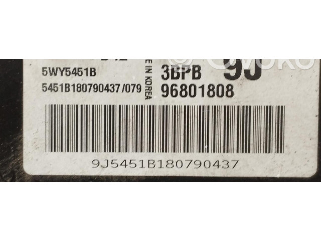 Комплект блоков управления 5WY5451B, 5WY5451B   Chevrolet Matiz