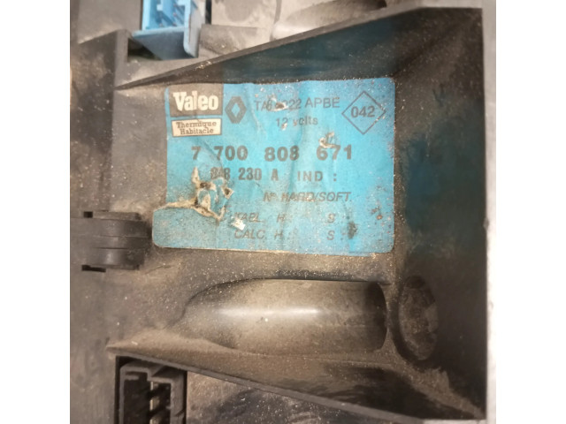 Блок управления климат-контролем 7700808671   Renault Safrane