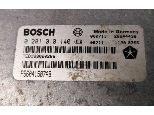 Блок управления двигателя P56041587AB Jeep Grand Cherokee (WJ)