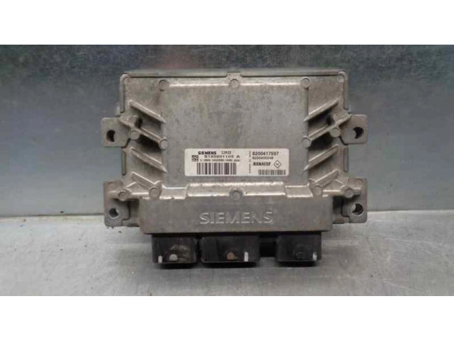 Блок управления двигателя 8200417597, S120201105A Renault Clio III