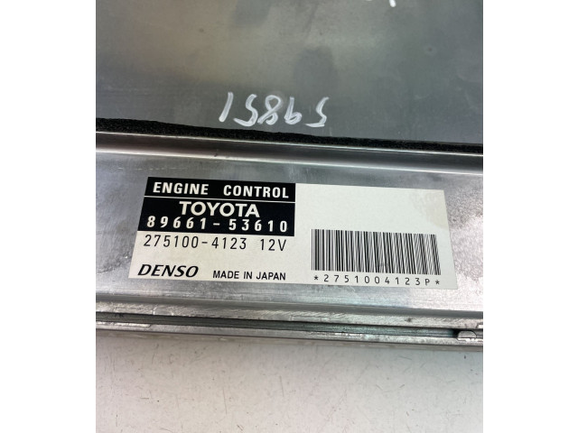 Блок управления двигателем ECU 8966153610 Lexus IS 220D-250-350