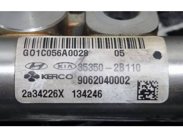 Vstřikovací lišta 353502B110, 2A34226X KIA Sportage G4FD