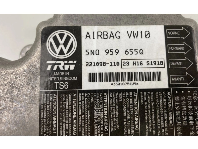 Блок подушек безопасности 5N0959655Q, 5N0959655Q   Volkswagen PASSAT B7