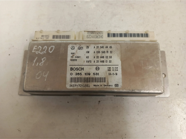 Řídící jednotka A0355456132, A2114480253 Mercedes-Benz E W211 2004