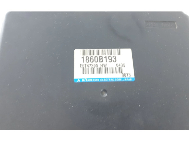 Блок управления двигателя 1860B193 Mitsubishi Outlander