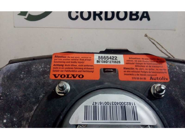Подушка безопасности водителя 8665422, COLOR.BEIGE   Volvo XC90