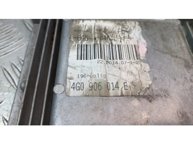 Блок управления двигателя 4G0906014E, 4H0906014   Audi A7 S7 4G