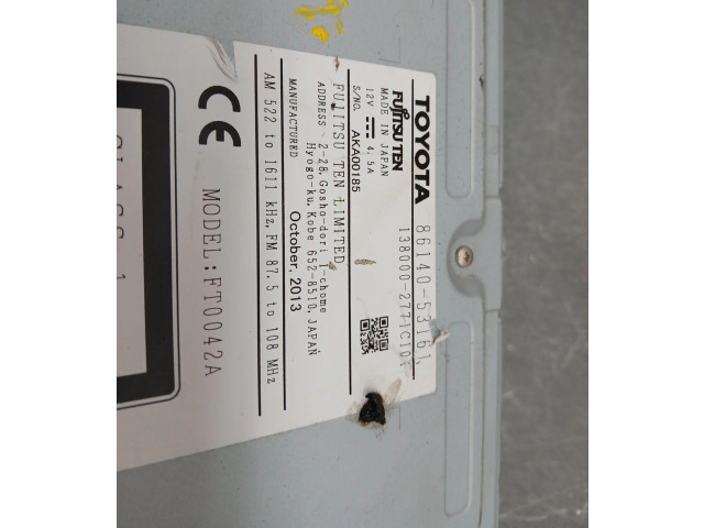 Блок управления HiFi audio 8614053161   Lexus IS-F