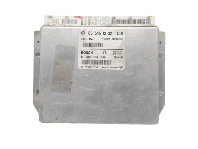 Блок управления АБС 0265109619, BOSCH Mercedes-Benz A W168