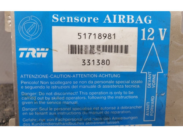 Блок подушек безопасности 51718981   Fiat Albea