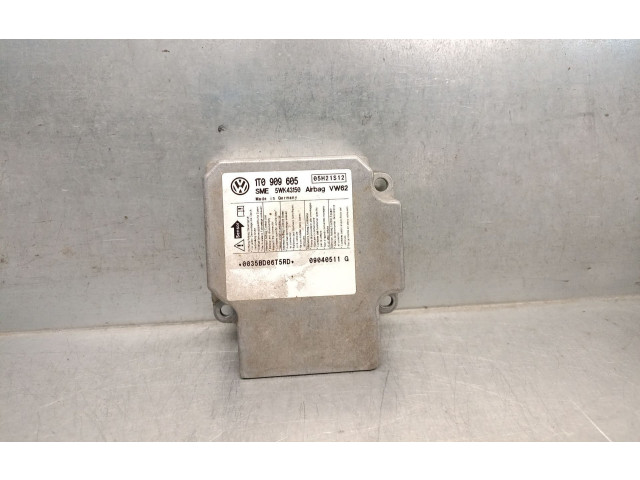 Airbagsteuergerät 1T0909605, 5WK43150   Volkswagen Touran 