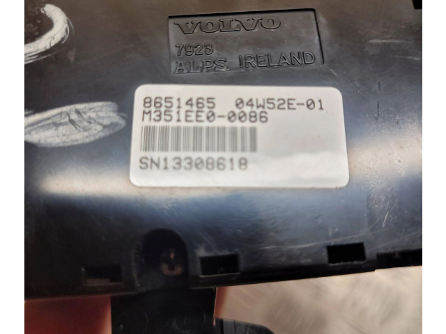 Блок управления климат-контролем 8651465, M351EE00086   Volvo S80