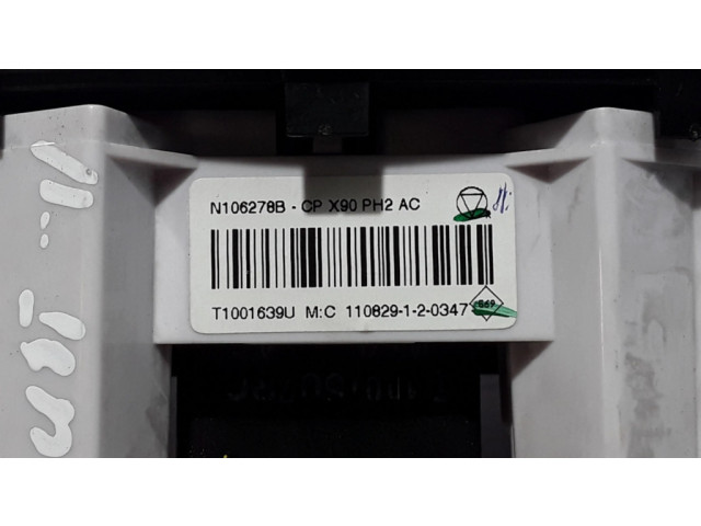 Модуль блока управления кондиционером T1001639U Dacia Duster