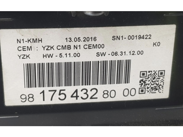 Přístrojová deska Toyota Proace 2016 9817543280, SU001B2731