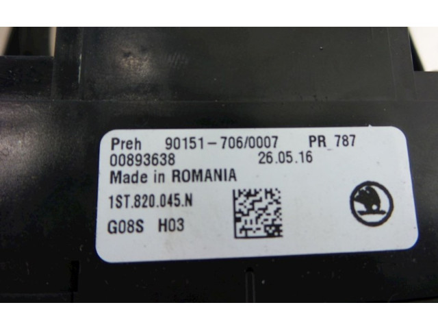 Блок управления климат-контролем 1ST820045N, 1ST820045N   Skoda Citigo