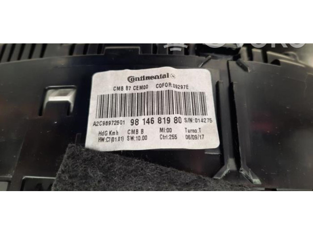 Панель приборов 9814681980 Citroen DS4