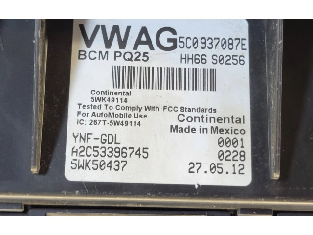 Блок комфорта 5C0937087E, HH66S0256 Volkswagen Jetta VI