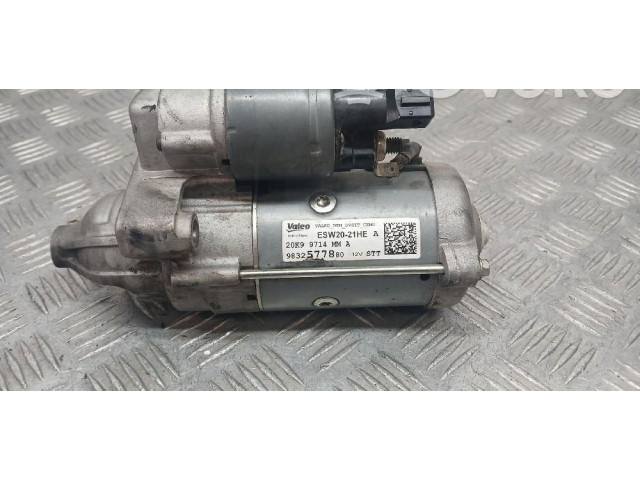 Турбина Стартер Peugeot Partner III  9832577880, ESW2021HE   для двигателя YH01      