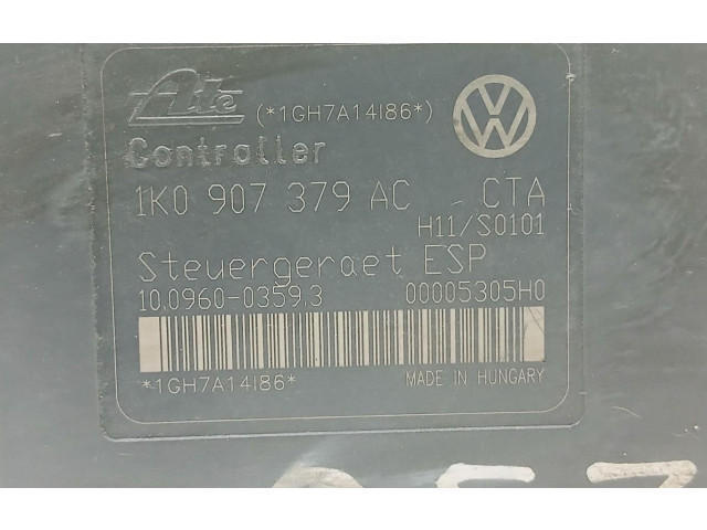 Блок АБС 1K0907379AC Audi A3 S3 8P 2003 - 2012 года