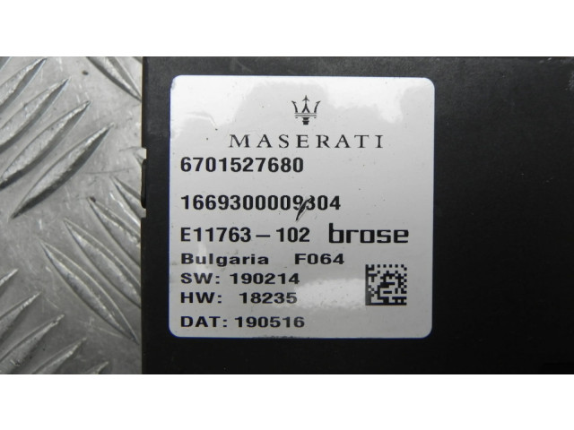 Блок управления 6701527680, G4087   Maserati Levante