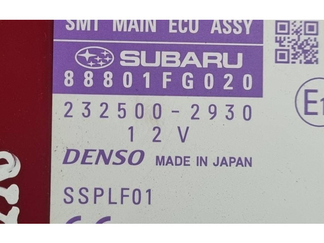 Блок управления 88801FG020, SSPLF01   Subaru Forester SH