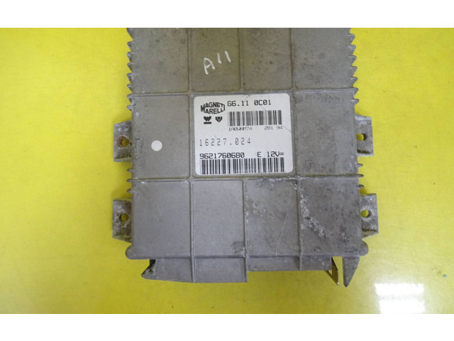 Блок управления двигателя 9621760680   Peugeot 106