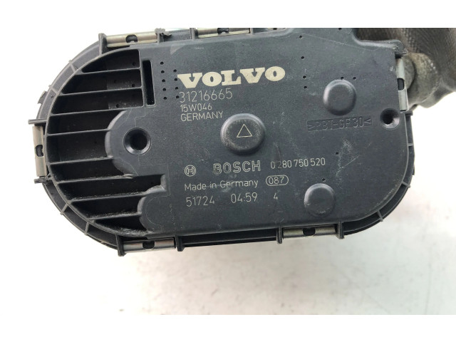 Дроссельная заслонка Volvo S80 2007 - 2013 года