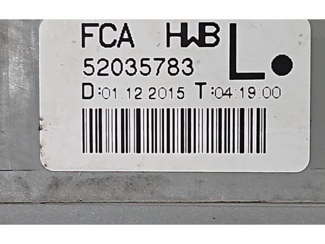 Pojistková skříňka 52035783, 52035783 Fiat Punto Evo 2015