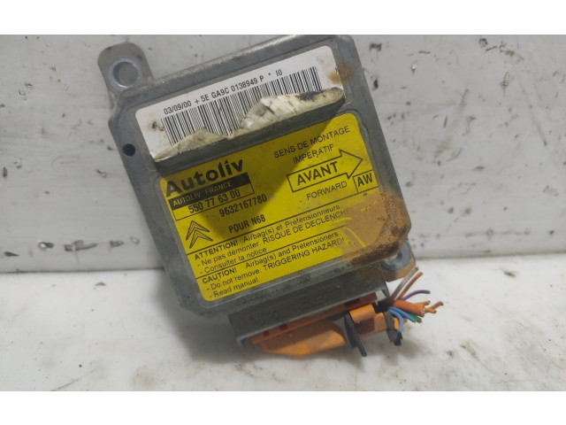 Блок подушек безопасности 9632167780, 550776300 Citroen Xsara
