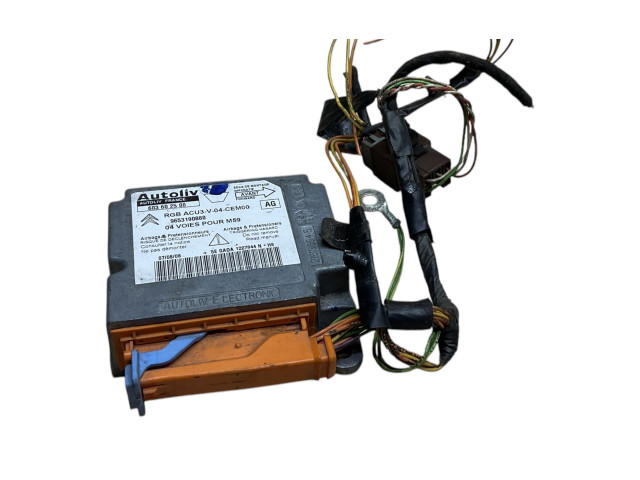 Блок подушек безопасности 607142800 Citroen Berlingo