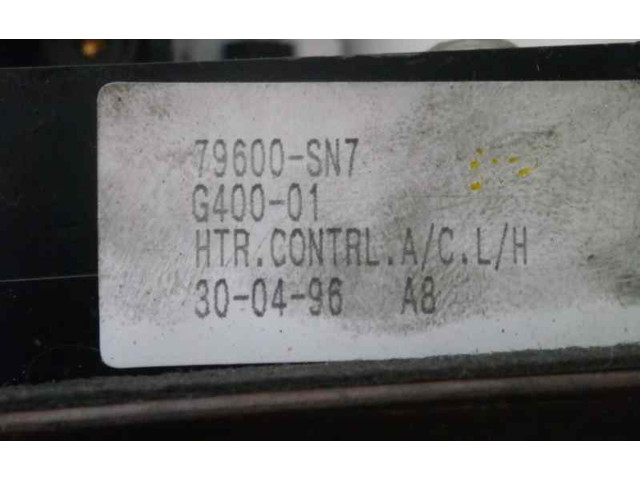 Модуль блока управления кондиционером G40001 Honda Accord