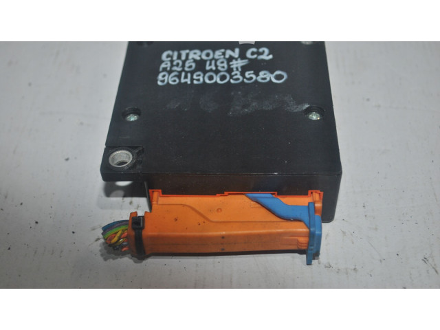 Блок подушек безопасности 9649003580 Citroen C2