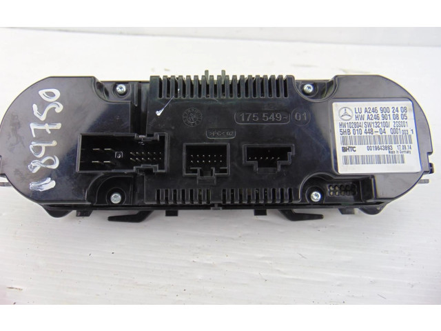 Блок управления климат-контролем A2469002408   Mercedes-Benz A W176