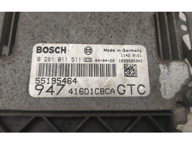 Zámek zadních dveří 0281011511 Alfa Romeo GT 2004