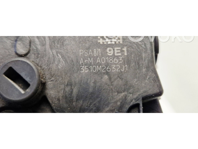 Замок багажника 3510M2632J1    Citroen Berlingo 2008 - 2018 года