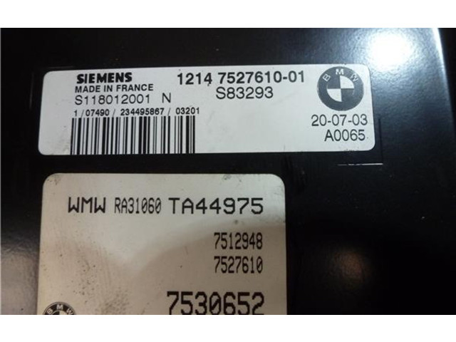 Блок управления двигателем ECU S118012001, 1214752761001 Mini One - Cooper R50 - 53