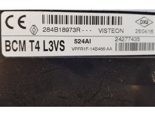 Блок управления 284B11233R, 284B18973R   Renault Twingo III