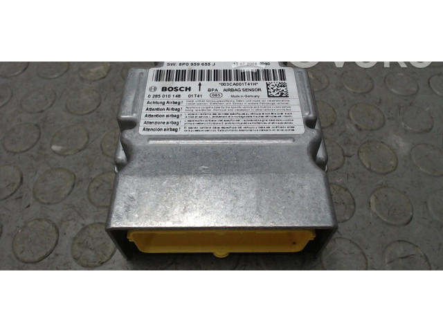 Блок подушек безопасности 8P0959655J, 0285010148 Audi A3 S3 8P