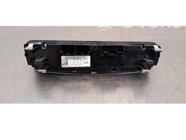 Блок управления климат-контролем 8V0820043Q Audi A3 S3 8V