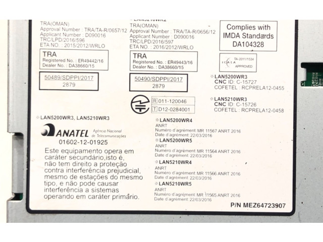 Дисплей 281153830R Dacia Duster II