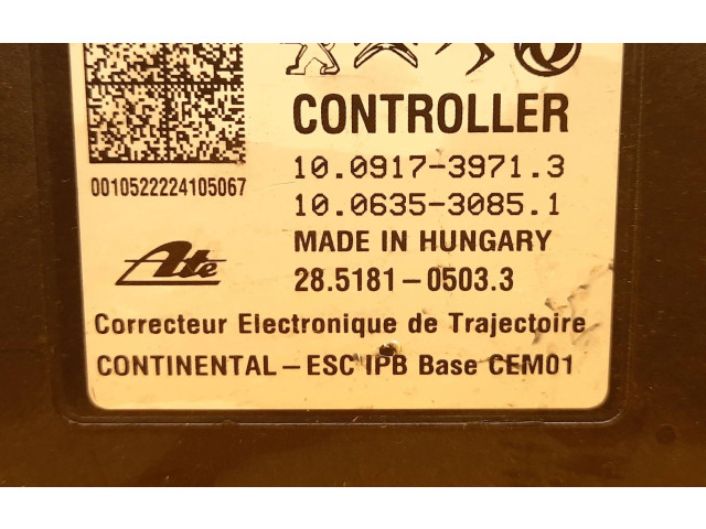 Блок АБС 9852901080, 9852901080   Peugeot  2008 II  2019 -  года