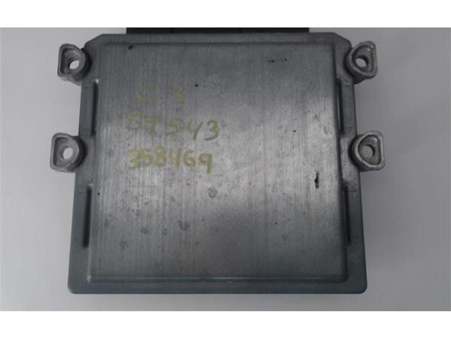 Řídící jednotka 9643455080, 5WS40021FT Citroen C3 Pluriel 2002