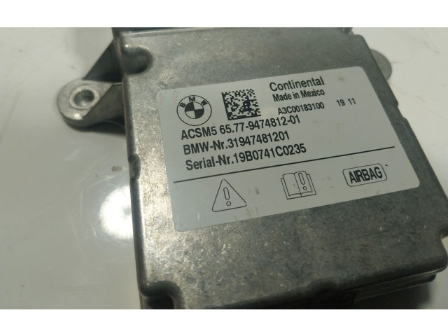 Přístrojová deska BMW X5 G05 2019 65779474812, 947481201