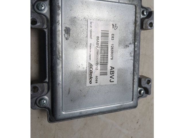 Блок управления двигателя 12659379, 12642927   Opel Meriva B