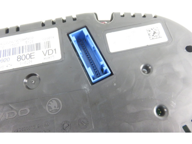 Панель приборов 5J0920800E, 5J0920800E   Skoda Fabia Mk2 (5J)       