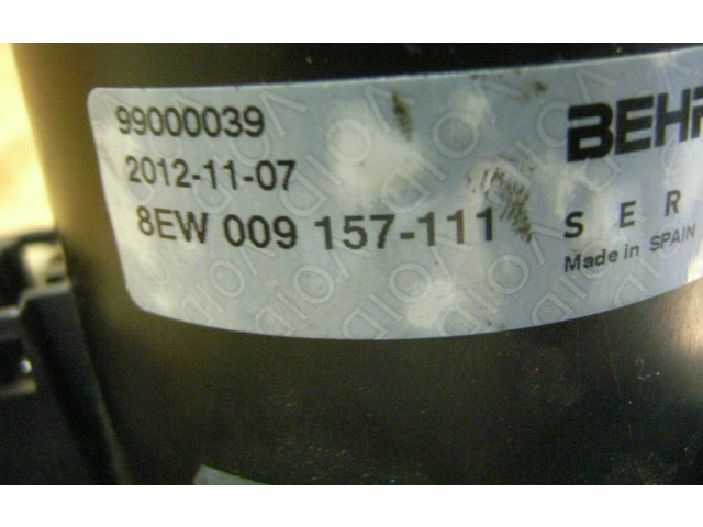 Вентилятор печки Skoda Fabia Mk2 (5J)