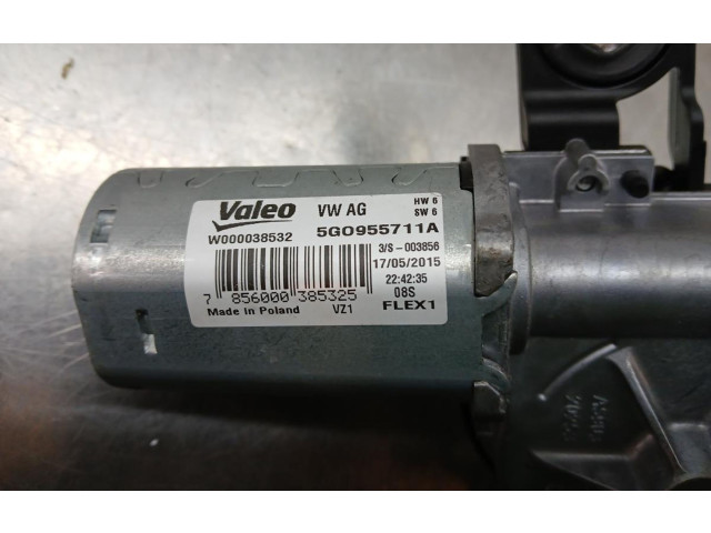 Моторчик заднего дворника 5G0955711A, W000038532    Volkswagen Golf VII