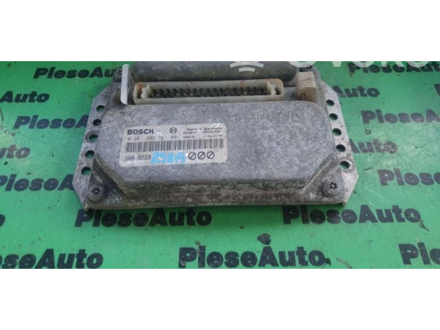 Блок управления двигателем Блок управления 0261206701, 6000589328. Dacia Nova