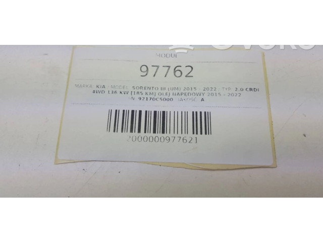 Блок комфорта 92170C5000   KIA Sorento   